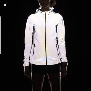 Nike 3M Reflective Jacket Reversible w Hood Medium